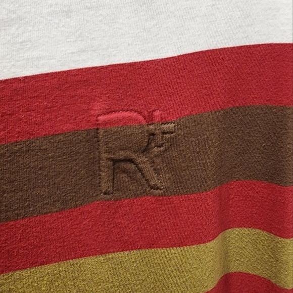 ROCAWEAR stripes men's tshirt size M - Picture 8 of 11